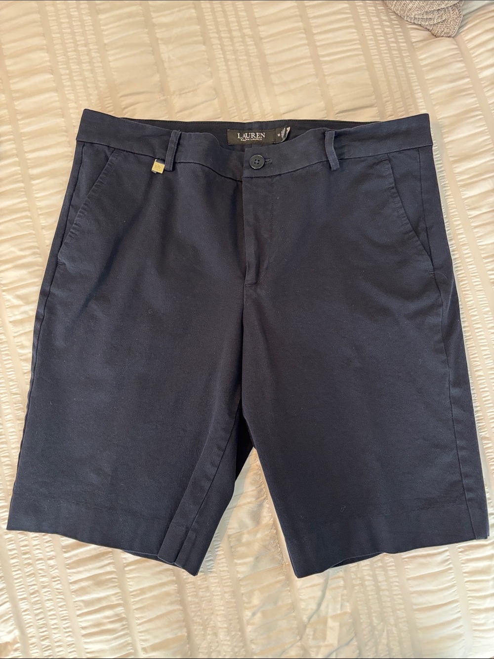 Lauren Ralph Lauren Woman’s Navy Shorts SZ 10